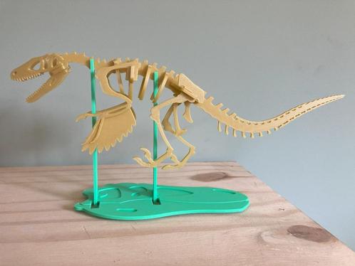 3D dinosaurus puzzel - Deinonychus Antirrhopus, Kinderen en Baby's, Speelgoed | Educatief en Creatief, Nieuw, Knutselen, Bouwen