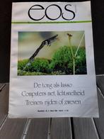 EOS magazine o.a. art treinen: rijden of zweven ( adv Saab ), Verzamelen, Ophalen of Verzenden, Zo goed als nieuw, Trein, Boek of Tijdschrift