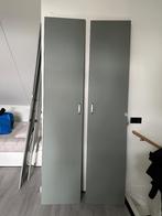 Ikea Pax Reinsvoll deuren met scharnieren - Grijs groen, Huis en Inrichting, Ophalen, Gebruikt, 200 cm of meer, 50 tot 100 cm