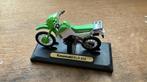 Motor Max Kawasaki KLR 650 groen 1:18, Motormax, Motor, Ophalen of Verzenden, Zo goed als nieuw