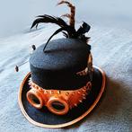 Steampunk hoed, Ophalen of Verzenden, Gedragen, Overige thema's, Accessoires
