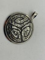 B895 Prachtige zilveren hanger Keltisch triskel motief, Ophalen of Verzenden, X, Zilver, Zilver