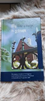 M. ds. Krijgsman - Hij Die u roept, is getrouw, Boeken, Ophalen of Verzenden, Zo goed als nieuw, M. ds. Krijgsman