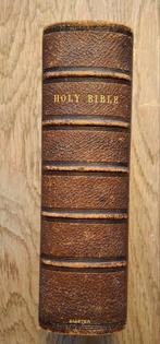 Oude Samuel Bagster Holy Bible blank-paged Bijbel + kaarten, Ophalen of Verzenden, Samuel Bagster