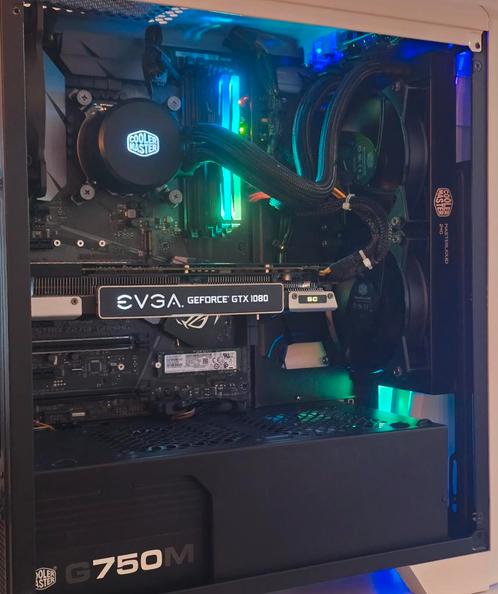 Gaming Asus Strix I7, Computers en Software, Desktop Pc's, Zo goed als nieuw, 4 Ghz of meer, HDD, SSD, 16 GB, Met videokaart, Gaming