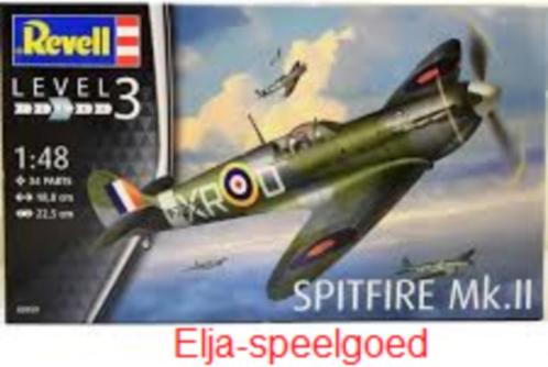 Revell Supermarine SPITFIRE MK II 3959 1:48 modelbouw, Hobby en Vrije tijd, Modelbouw | Vliegtuigen en Helikopters, Nieuw, Vliegtuig