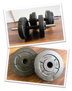 Iron Gym halterset voor full body workout thuis, Ophalen of Verzenden, Gebruikt, Benen, Dumbbell