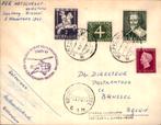 Den Haag - Brussel - FFC - Frankering - 1947, Postzegels en Munten, Brieven en Enveloppen | Nederland, Verzenden, Envelop