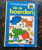 Op de boerderij tv kartonboek Plons de gekke kikker, Boeken, Ophalen of Verzenden, Gelezen