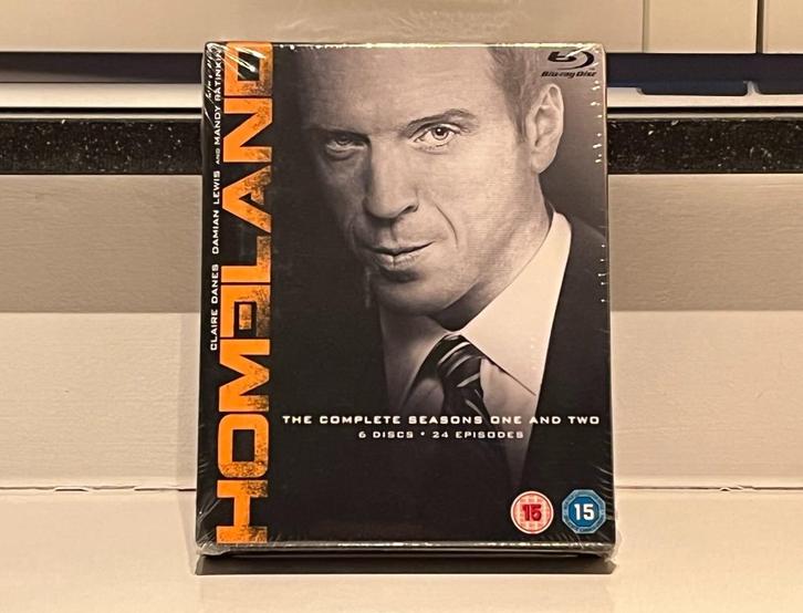 Homeland Seizoen 1 & 2 (Blu Ray) NIEUW/SEALED, Cd's en Dvd's, Blu-ray, Nieuw in verpakking, Tv en Series, Boxset, Ophalen of Verzenden