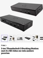 I-TEC Thunderbolt 3 Docking Station (nooit gebruikt), Computers en Software, Ophalen of Verzenden, Gebruikt, Docking station, Laptop