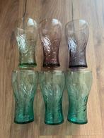 Coca cola glazen 6 stuks, Glas of Glazen, Verzenden, Overige stijlen, Glas