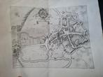 Grote plattegrond Blaeu, 1649, Meenen, 40 euro, KOOPJE, Ophalen of Verzenden