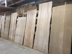 Boomschorsplanken div. houtsoorten o.a. eiken, beuken, Ophalen, Eikenhout, Rustiek, Nieuw