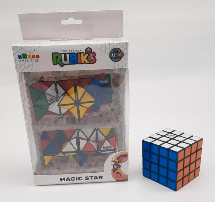 Rubik's Cube 4x4 & Magic Star (NIEUW!), Hobby en Vrije tijd, Denksport en Puzzels, Zo goed als nieuw, Rubik's of 3D-puzzel, Minder dan 500 stukjes
