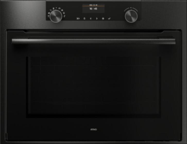 Nieuw: ATAG Combimagnetron CX46121C + Warmhoudla WD8112, Witgoed en Apparatuur, Ovens, Nieuw, Inbouw, Oven, 45 tot 60 cm, 45 tot 60 cm