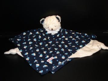 KATHE KRUSE BEER KNUFFELDOEKJE VOOR EN ACHTERKANT DONKERBLAU beschikbaar voor biedingen