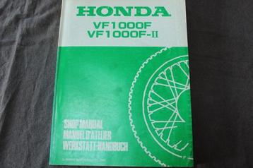 Honda VF1000F FII 1985 motorcycle shop manual handbuch beschikbaar voor biedingen