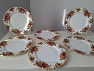 Royal Albert Old Country Roses Ontbijtbord beschikbaar voor biedingen