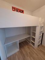 Hoogslaper met bureau en kast - IKEA, Ophalen, Gebruikt, Eenpersoons, 160 tot 180 cm