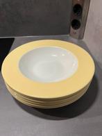6 Soep/ saladeborden, Huis en Inrichting, Keuken | Servies, Ophalen, Overige materialen, Zo goed als nieuw, Bord(en)