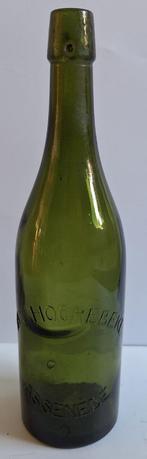 Oude bierfles - groot - Adv 473, Ophalen of Verzenden