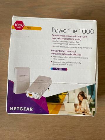Netgear Powerline 1000 - Internet via Stopcontact beschikbaar voor biedingen