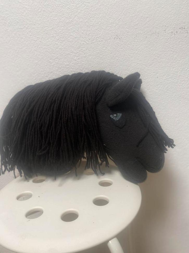 Zwarte hobbyhorse, Hobby en Vrije tijd, Kostuums, Theaterbenodigdheden en LARP, Gebruikt, Overige typen, Ophalen of Verzenden