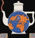 van Nelle Roodmerk Koffie Art Deco Reclame poster., Verzenden, Nieuw, Overige typen