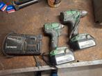 Hikoki schroefmachine set, Doe-het-zelf en Verbouw, Ophalen, Gebruikt, Minder dan 400 watt, Boor- en Schroefmachine