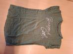 Groen leger shirt, Ophalen, Zo goed als nieuw, Korte mouw, Maat 36 (S)