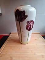 I E JC VAAS HOLLAND. Mooie grote VAAS., Ophalen of Verzenden, Zo goed als nieuw, Glas, Minder dan 50 cm