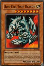 Yu-Gi-Oh verzamelkaart: Blue-Eyes Toon Dragon., Ophalen of Verzenden, Losse kaart, Zo goed als nieuw