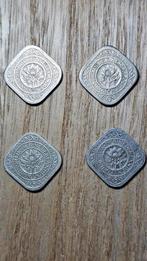 4 Stuivers Verschillende Jaartallen, Ophalen of Verzenden, Koningin Wilhelmina, 5 cent, Losse munt