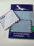 Nieuwe set briefpapier met enveloppen - luchtpost, Ophalen of Verzenden