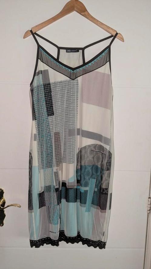 Leuke jurk van Didi maat L, Kleding | Dames, Jurken, Zo goed als nieuw, Zwart, Knielengte, Ophalen of Verzenden