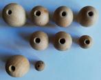 Houten kralen, Hobby en Vrije tijd, Kralen en Sieraden maken, Ophalen of Verzenden, Gebruikt, Kraal
