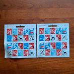 2x Decemberzegels 2015 Hele Velletjes Ongelopen, Ophalen of Verzenden, Postfris, Overige thema's