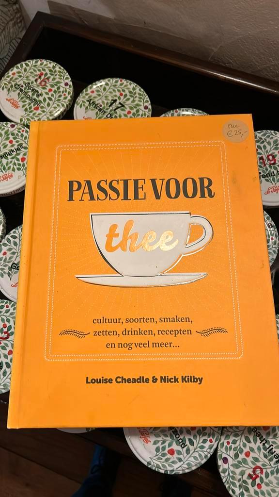 Theeboek : Passie voor thee, Boeken, Overige Boeken, Zo goed als nieuw, Ophalen of Verzenden
