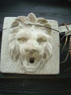 wandleeuwekopje spuitfiguur, Tuin en Terras, Tuinbeelden, Ophalen of Verzenden, Nieuw, Beton, Dierenbeeld