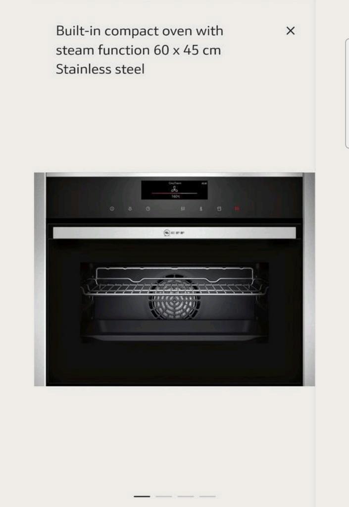 Nette Neff oven combistoomoven C18ft48.1, Witgoed en Apparatuur, Ovens, Ophalen of Verzenden