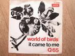 single nederbeat Q65 - World of birds / It came to me, Gebruikt, 7 inch, Single, Ophalen of Verzenden