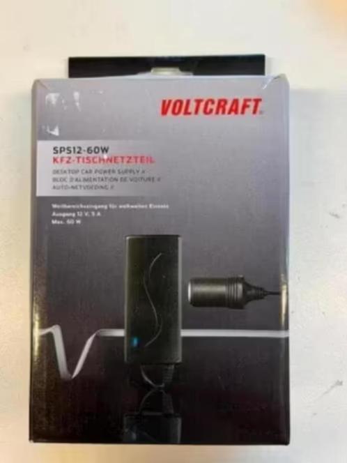 NIEUW! VOLTCRAFT auto netvoeding 12V 5A Max 60 W €11,99, Auto diversen, Overige Auto diversen, Ophalen of Verzenden