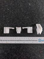 4x Plint Klemmetjes - 16mm - Wit, Huis en Inrichting, Minder dan 50 cm, Wit, Nieuw, Ophalen of Verzenden