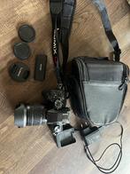 Panasonic LUMIX DMC-G80 + 12–60mm lens, 5x optische zoom, Audio, Tv en Foto, Fotocamera's Digitaal, Ophalen, Compact, Zo goed als nieuw