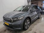 Skoda Enyaq Iv 80 82 kWh 204pk 90% SoH [ TREKHAAK+WARMTEPOMP, Auto's, Skoda, Automaat, Gebruikt, Zwart, 204 pk