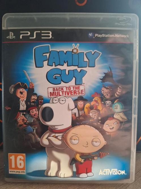 ⚫️ PS3 Family Guy - Back To The Multiverse, Spelcomputers en Games, Games | Sony PlayStation 3, Zo goed als nieuw, 1 speler, Ophalen of Verzenden