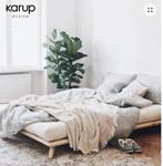 Karup design futonbed met matras 140x200, Huis en Inrichting, Slaapkamer | Matrassen en Bedbodems, Ophalen, Tweepersoons, 140 cm