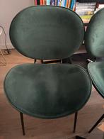 6 eetstoelen en 1 fauteuil, Huis en Inrichting, Stoelen, Ophalen, Overige kleuren, Zo goed als nieuw, Stof