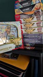 151 zapdos EX collection box pokèmon, Ophalen of Verzenden, Nieuw, Overige typen, Foil